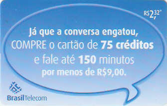 PRC06-065 - Cartão 75 Créditos - 2,32
