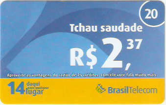 PRC08-001 - Tchau Saudade - 2,37