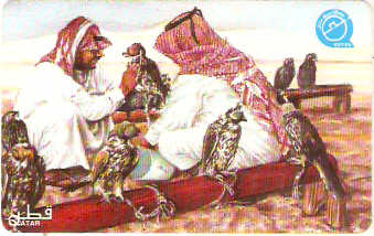 QTR-078 - Árabes com Falcões