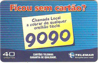 RJT02-148 - Sem Cartão? 9090