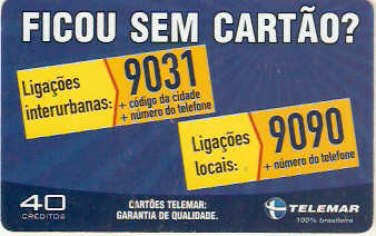 RNT02-33 - Ficou Sem Cartão?