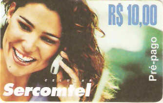 SERC-PC-028b - R$ 10,00 - Mulher no telefone