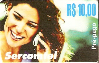 SERC-PC-028 - R$ 10,00 - Mulher no telefone