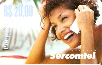 SERC-PC-030a - R$ 20,00 - Mulher ao Telefone