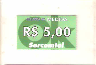SERC-PC-032M - Recarga na Medida - 5,00