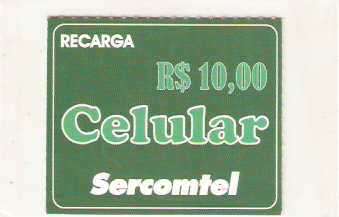 SERC-PC-036 - Recarga Celular - 10,00