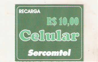 SERC-PC-037 - Recarga Celular - 10,00