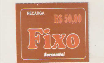 SERC-PF-021 - Recarga Fixo - 50,00