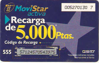 SPA-P0007 - Recarga 5.000