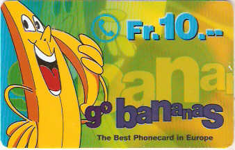 SWI-B02 - Go Bananas Fr. 10