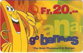 SWI-B20 - Go Bananas Fr. 20