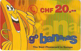 SWI-B21 - Go Bananas CHF 20
