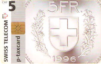 SWI-C-000a - Cinco Francos Suiços