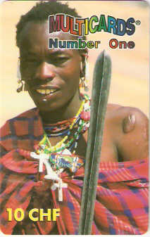 SWI-MC209 - Guerreiro Africano