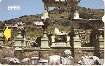 TUR-BC-39 - Ephesos Traian Fountain - 100