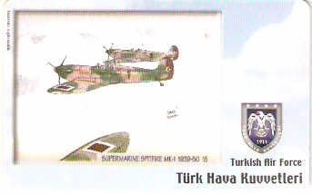 TUR-C-131 - Avião - Supermarine Spitfire MK-I 1939-50