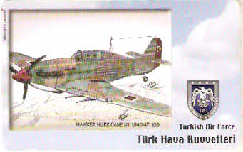 TUR-C-134 - Avião - Hawker Hurricane I/II 1940-47