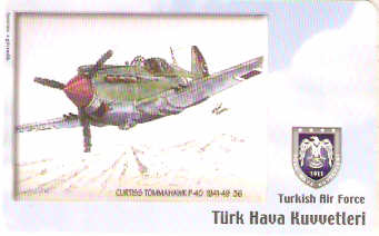 TUR-C-136 - Avião - Curtiss Tommahawk P-40 1941-49