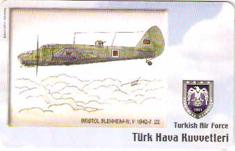 TUR-C-142 - Avião - Bristol Blenhiem-IV,V 1942-?