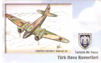 TUR-C-149 - Avião - Airspeed Oxford-V 1946-48