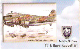 TUR-C-158 - Avião - C-47A/B Dakotaa 1948-102