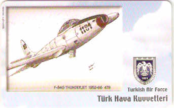TUR-C-161 - Avião - F-84G Thunderjet 1952-66