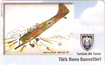 TUR-C-163 - Avião - MKE-4 Ugur 1955-63