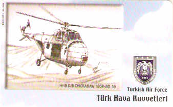 TUR-C-166 - Avião - H-19 D/B Chickasaw 1958-83