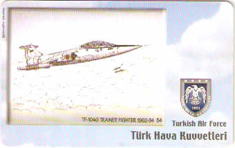 TUR-C-172 - Avião - TF-104G Trainer Fighter 1962-94
