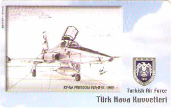 TUR-C-177 - Avião - RF-5A Freedom Fighter 1965-