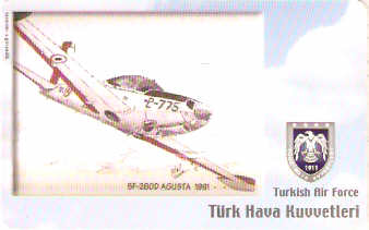 TUR-C-197 - Avião - SF-260D Agusta 1991