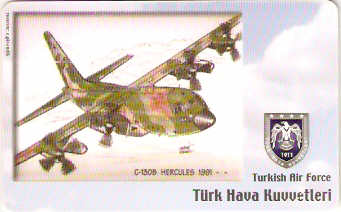 TUR-C-198 - Avião - C130B Hercules 1991