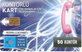 TUR-C-211k - Kontörlü Kart