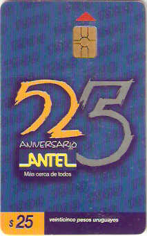 URU-C-066a - ANTEL - 25 anos