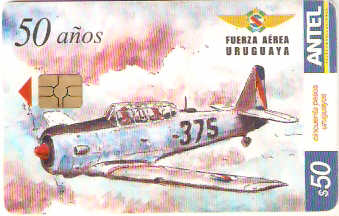 URU-C-309a - Avião - North American T - 6 Texan