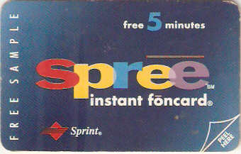 USA-PSP-08 - Spree  - Instant Foncard