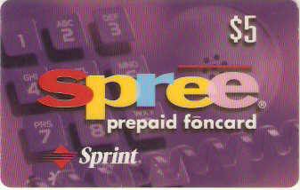 USA-PSP-09 - Spree  - Prepaid Foncard