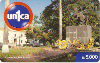 VEN-U-0157 - Plaza Bolívar - Edo. Barinas