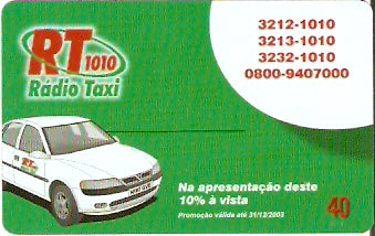 CTBC-T-0834 - Rádio Taxi 1010