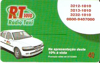 CTBC-T-0864 - Rádio Taxi 1010