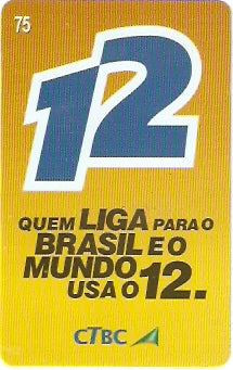 CTBC-T-1130 - Fale com o 12