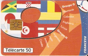 FRA-0837 - Mundial 98 - Grupos G/H