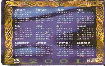 MAN-168 - Calendario 2001