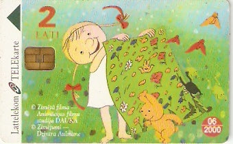 LAT-D025 - Garota e Coelho