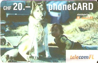 LIE-P-29C - Husky com Criança