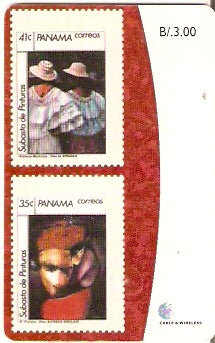 PAN-40 - Pintores do Panamá - 1