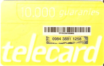 PAR-PT02 - Telecard - 10.000