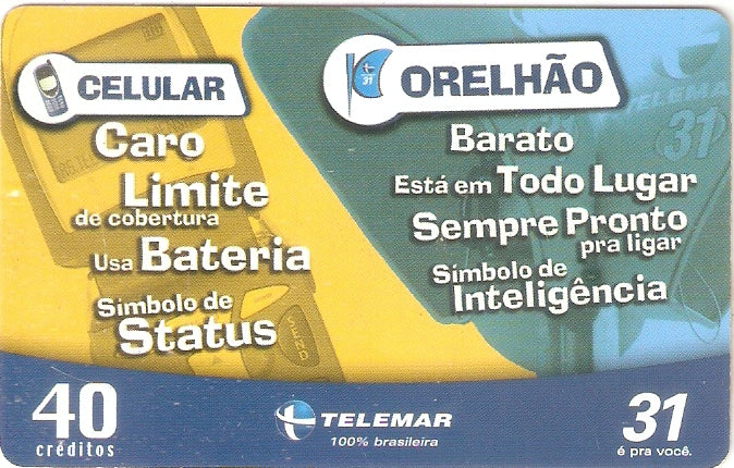 PET04-02 - Celular x Orelhão