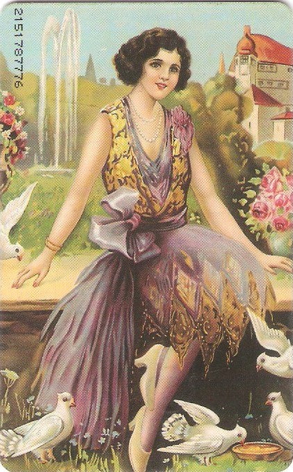 GRE-X0734 - Garota com Pombas