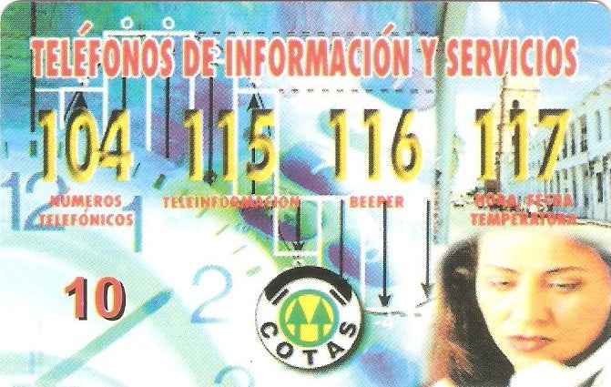 BOL-CO-015 - Telefones de Informações - 1